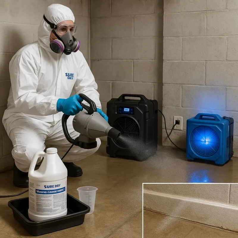 Sanitization and Odor Removal process in Lakeside, OR