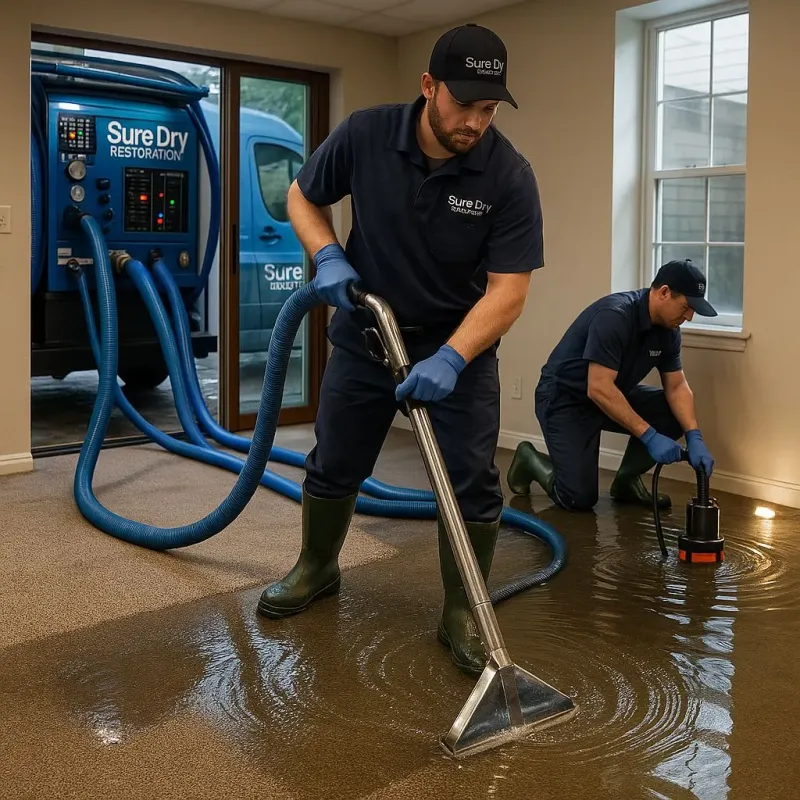 Water Extraction and Removal process in Lakeside, OR
